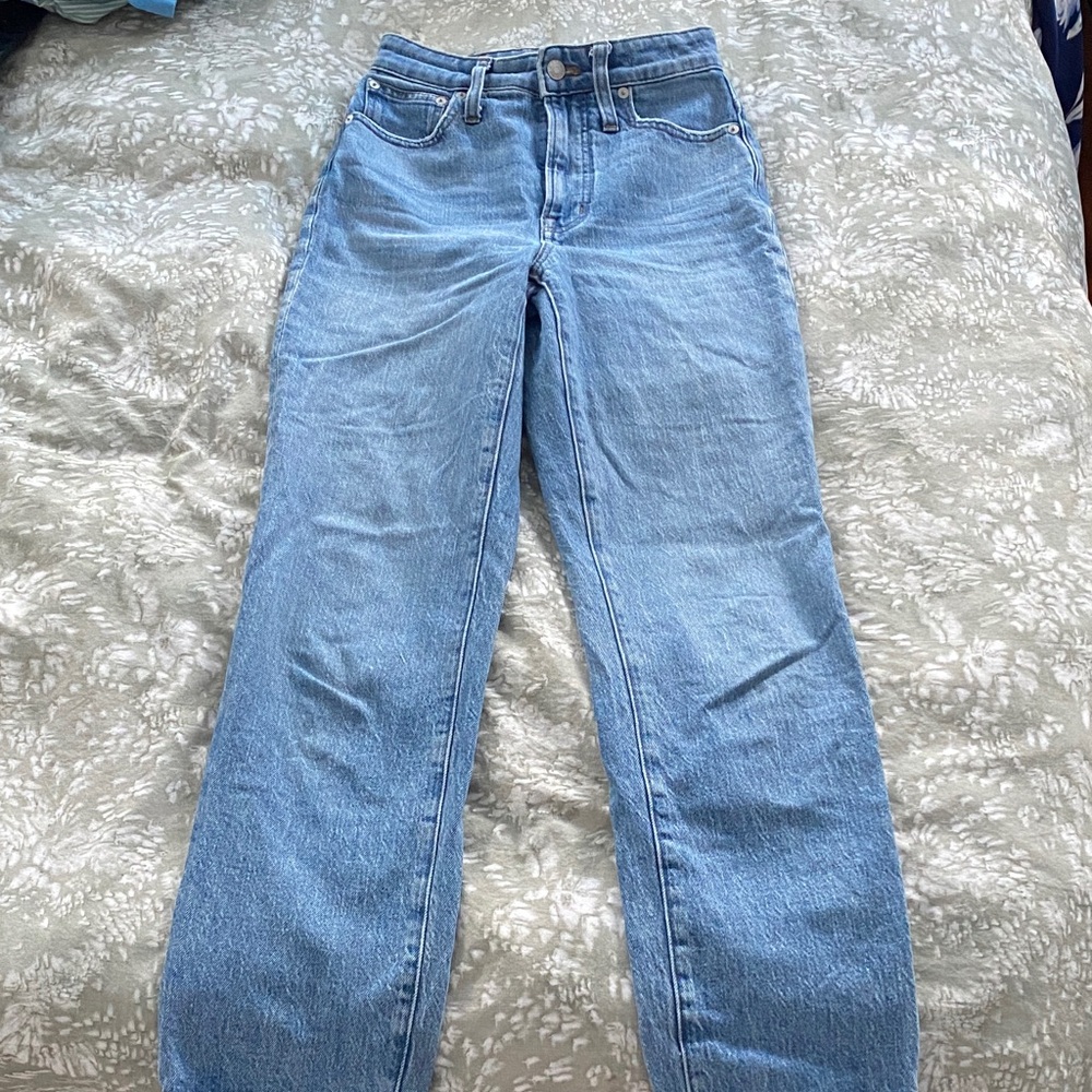 Madewell Curvy Perfect Vintage Straight Jeans